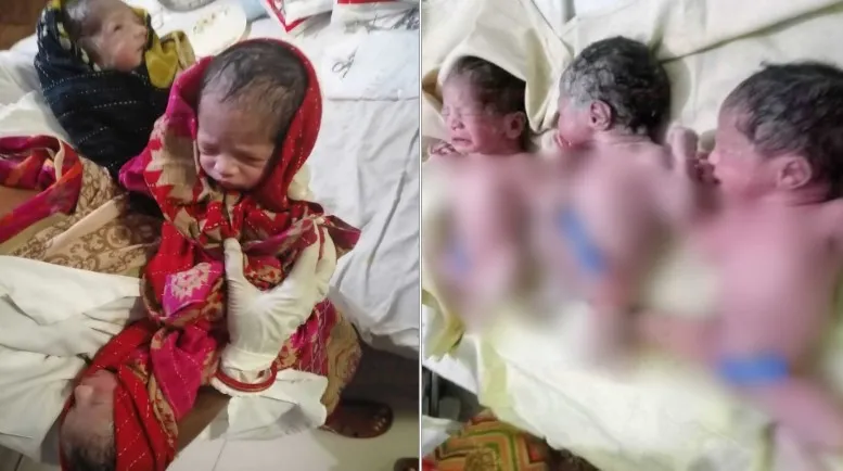 পিরোজপুরে একসঙ্গে তিন সন্তানের জন্ম দিলেন নারী